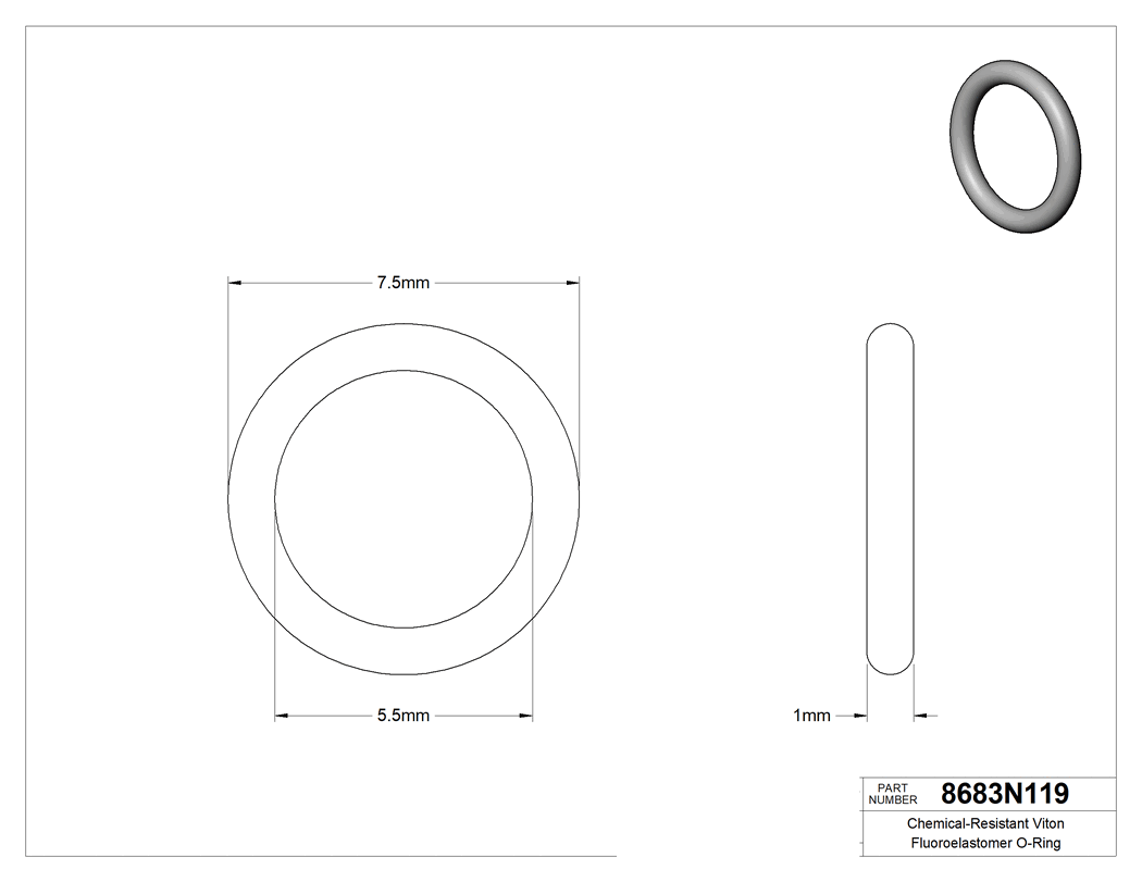 Technical drawing - 8683N119